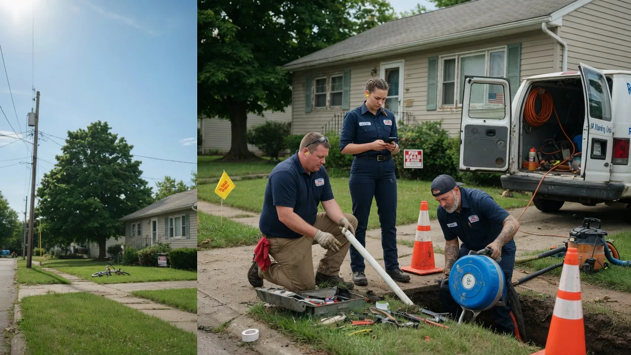 Sewer Line Repair in Swedesburg, IA near me